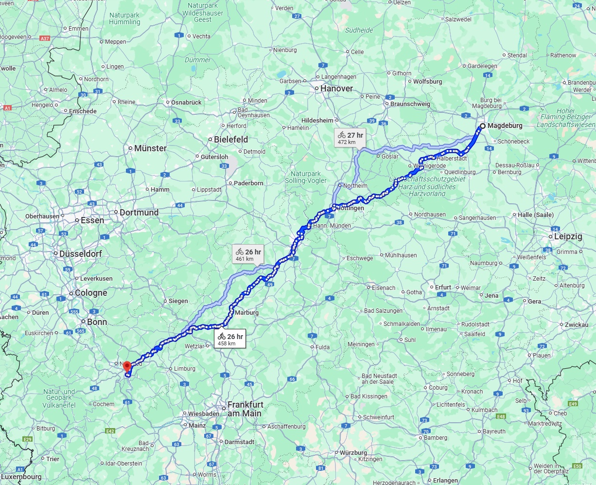Anreise von Magdeburg Zu Koblenz Über 