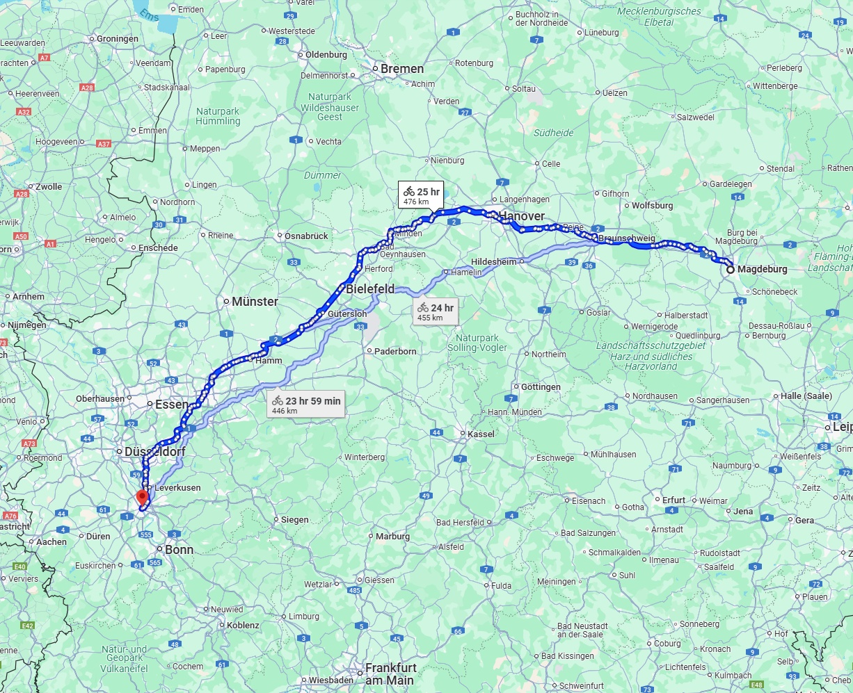 Anreise von Magdeburg Zu Köln Über 