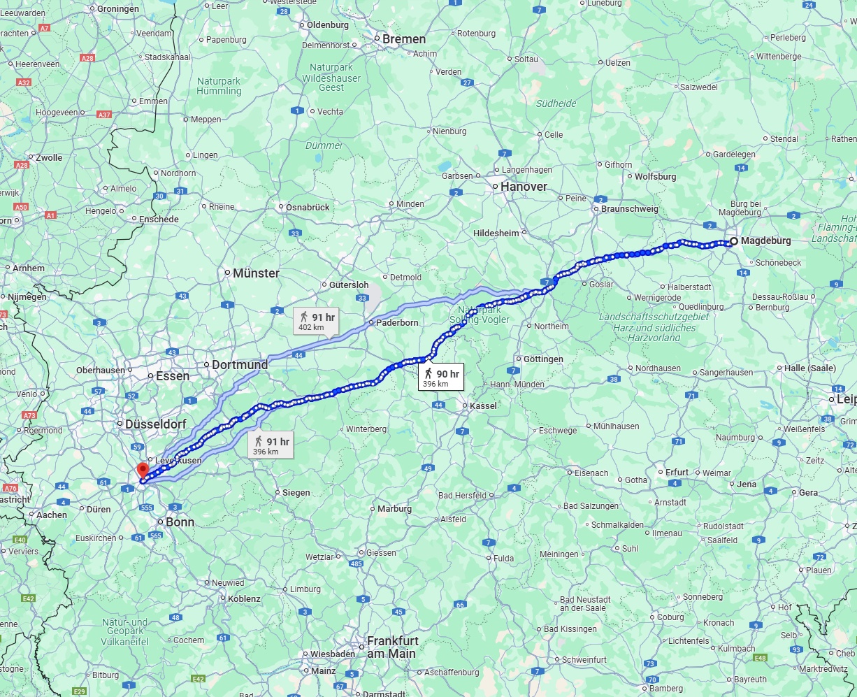 Anreise von Magdeburg Zu Köln Über 