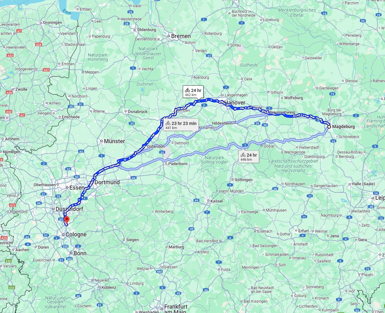 Anreise von Magdeburg Zu Leverkusen Über 
