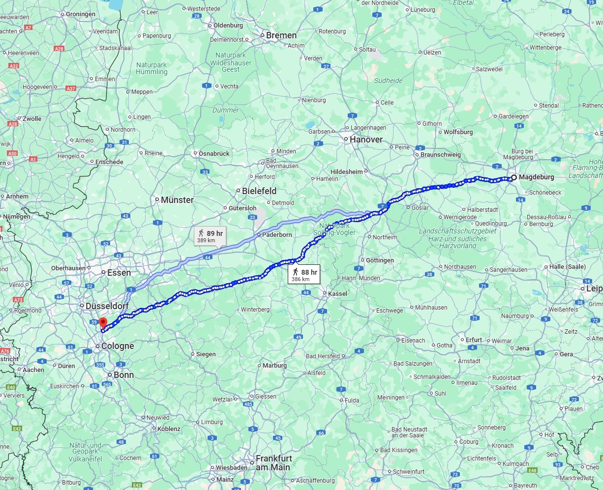 Anreise von Magdeburg Zu Leverkusen Über 