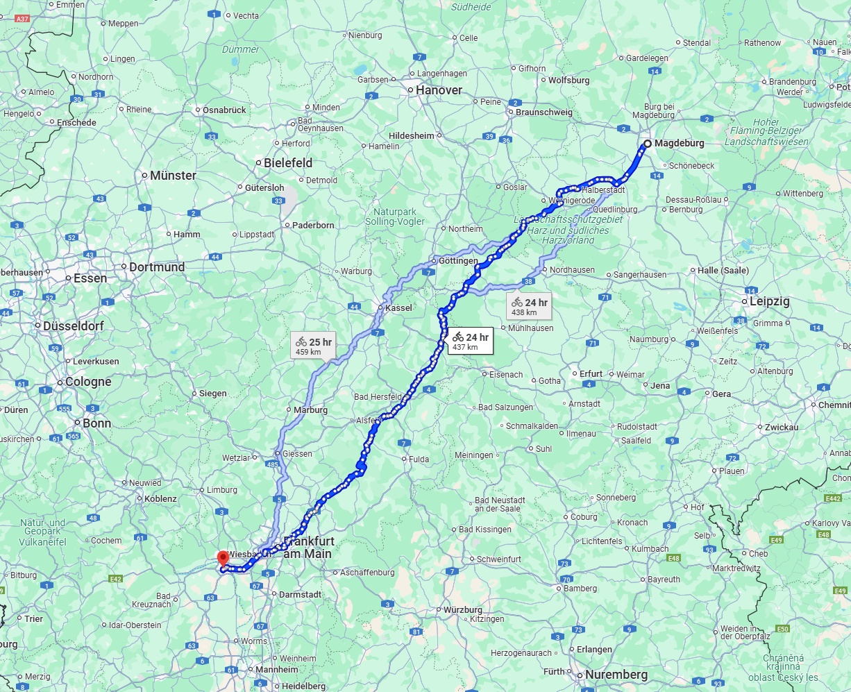Anreise von Magdeburg Zu Mainz Über 