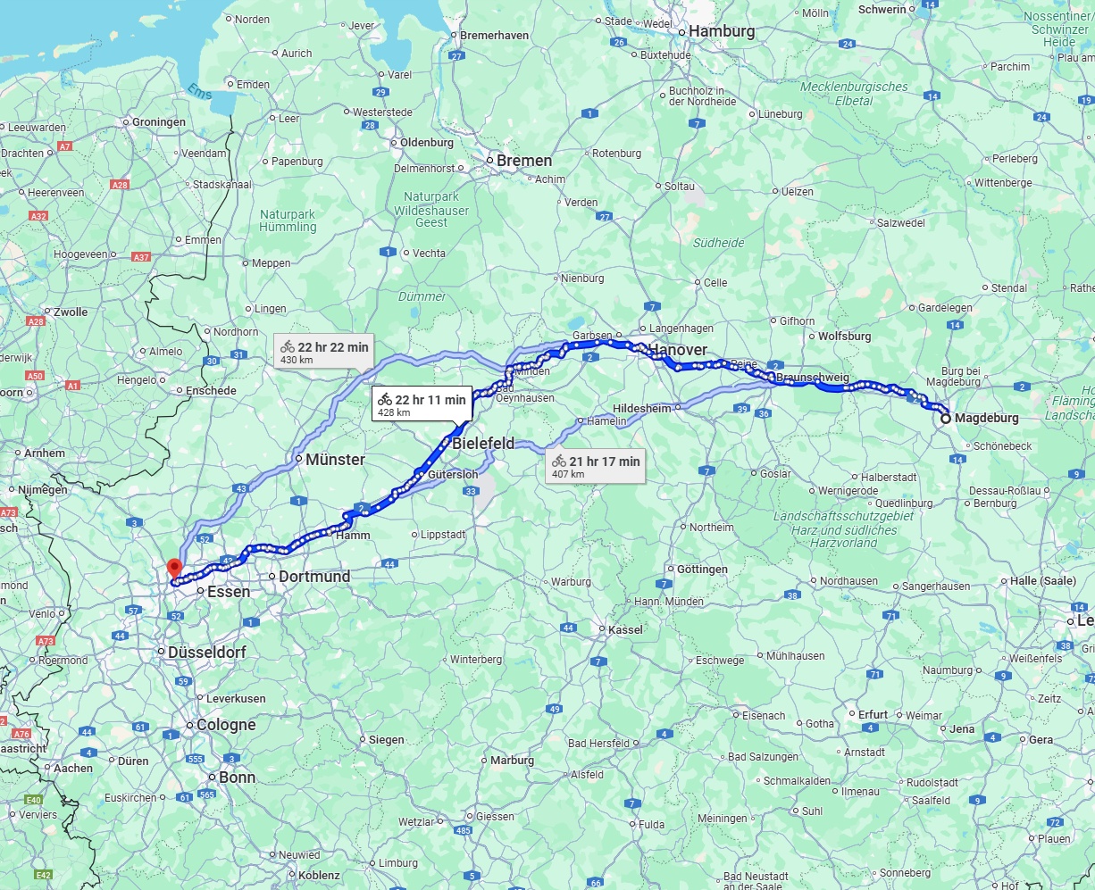Anreise von Magdeburg Zu Oberhausen Über 