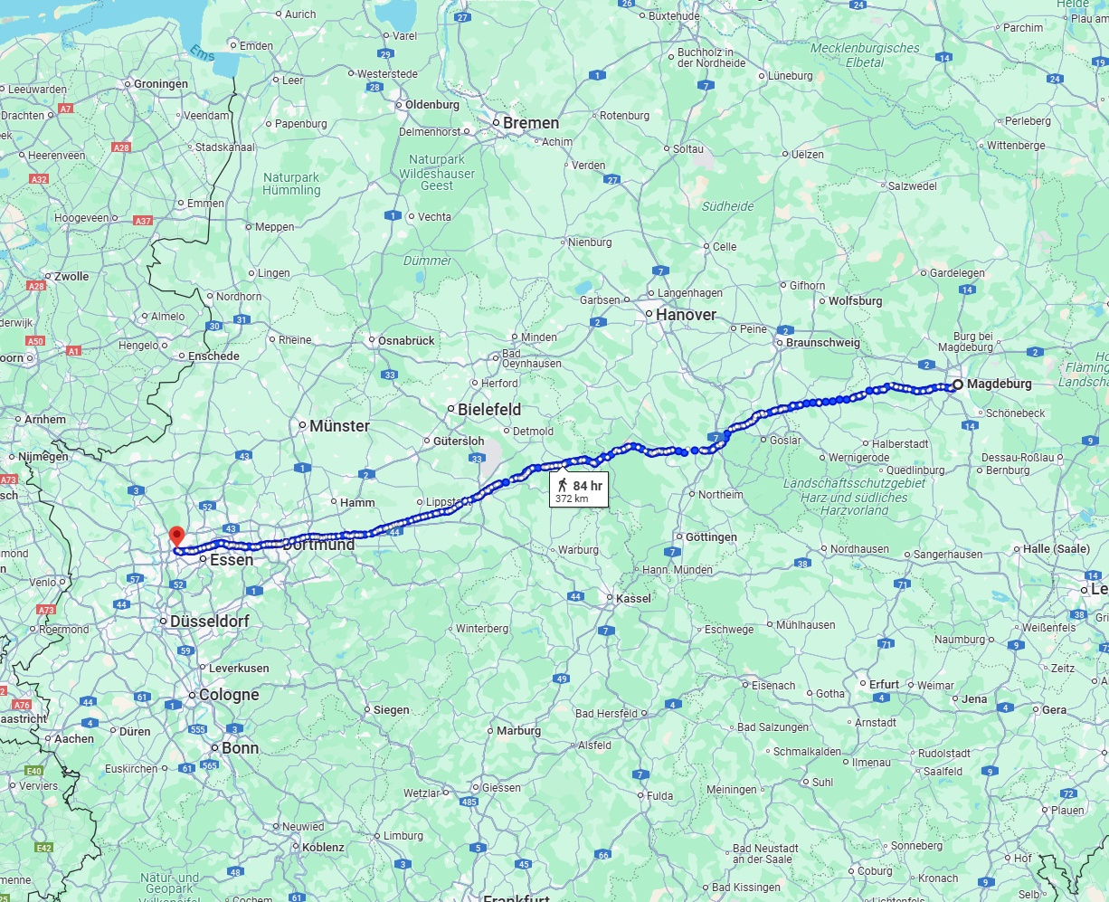Anreise von Magdeburg Zu Oberhausen Über 