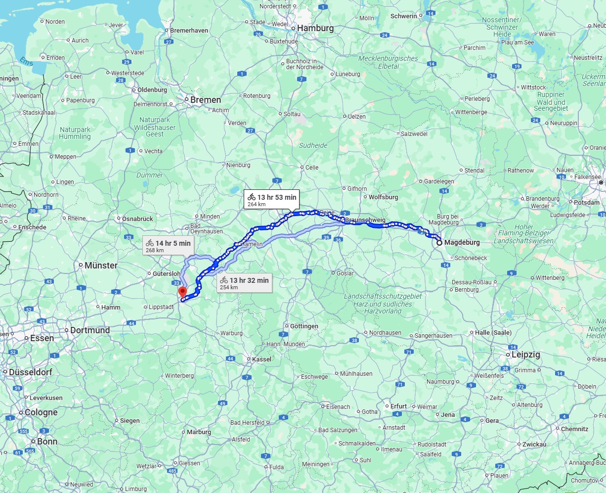 Anreise von Magdeburg Zu Paderborn Über 
