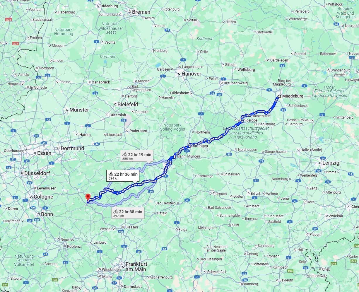 Anreise von Magdeburg Zu Siegen Über 