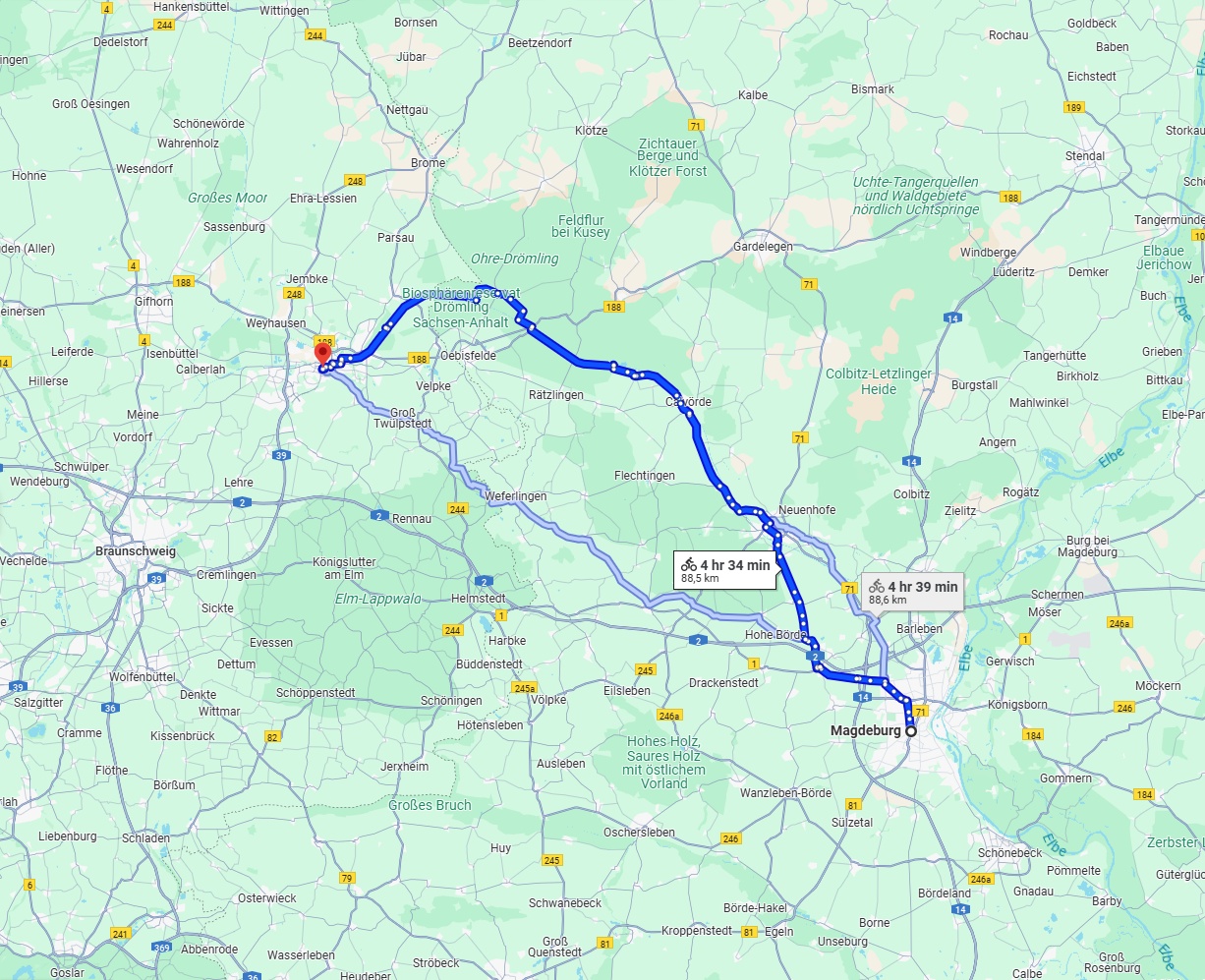 Anreise von Magdeburg Zu Wolfsburg Über 