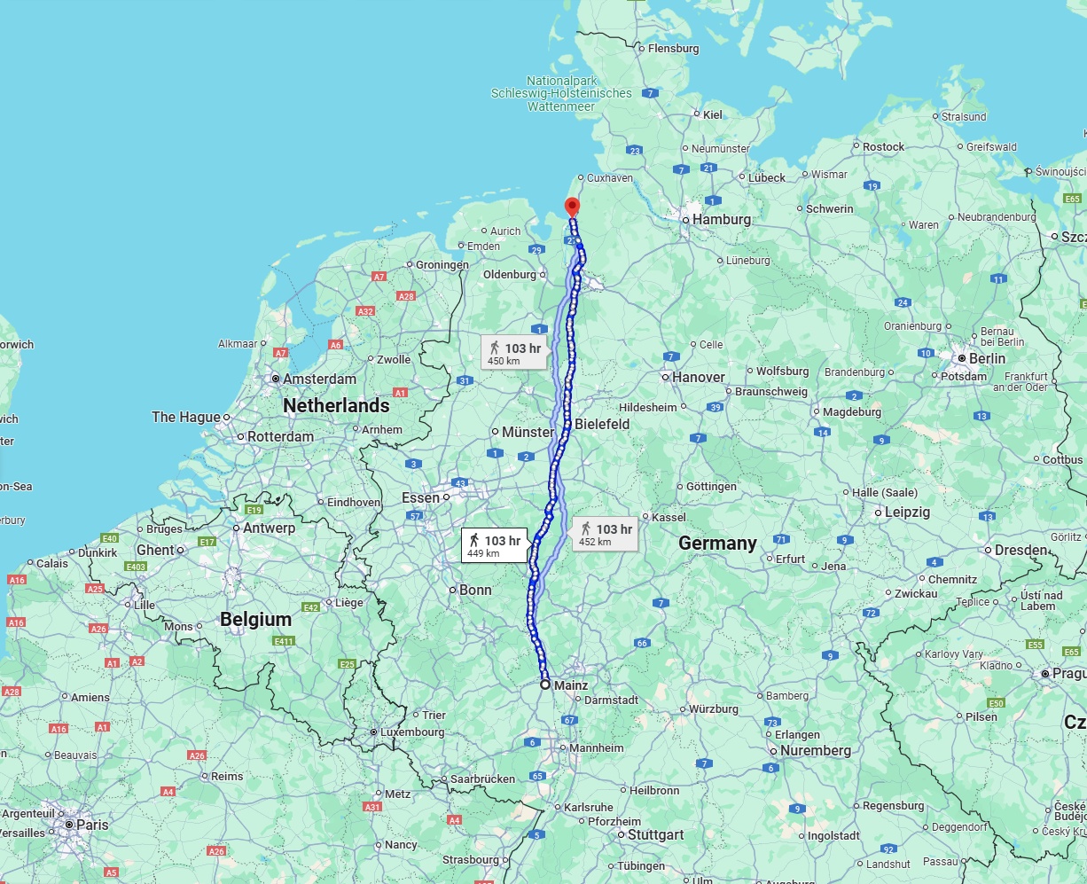 Anreise von Mainz Zu Bremerhaven Über 