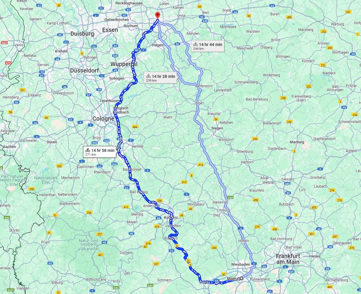 Anreise von Mainz Zu Dortmund Über 