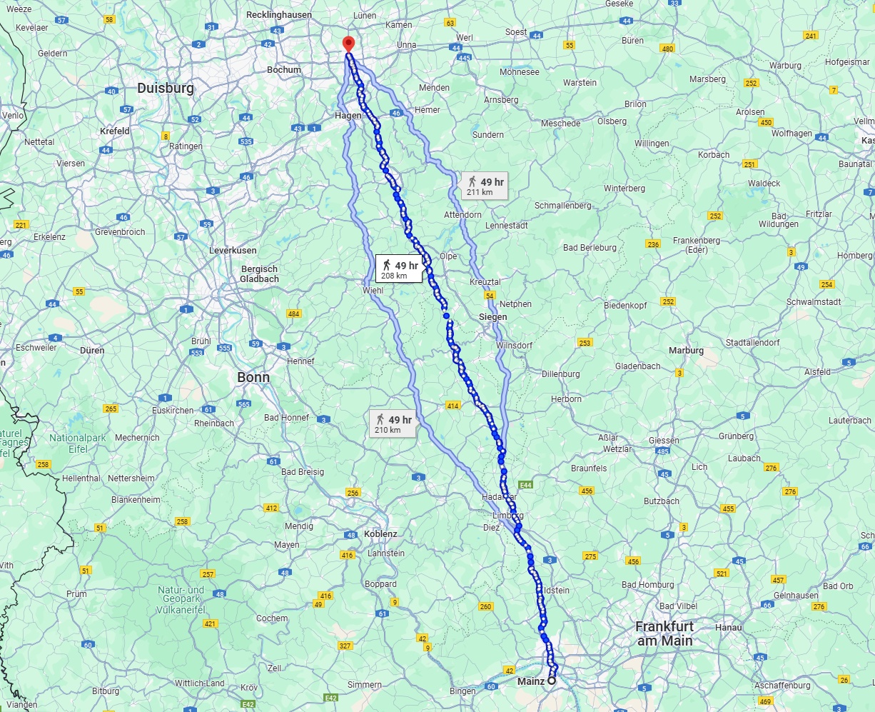 Anreise von Mainz Zu Dortmund Über 