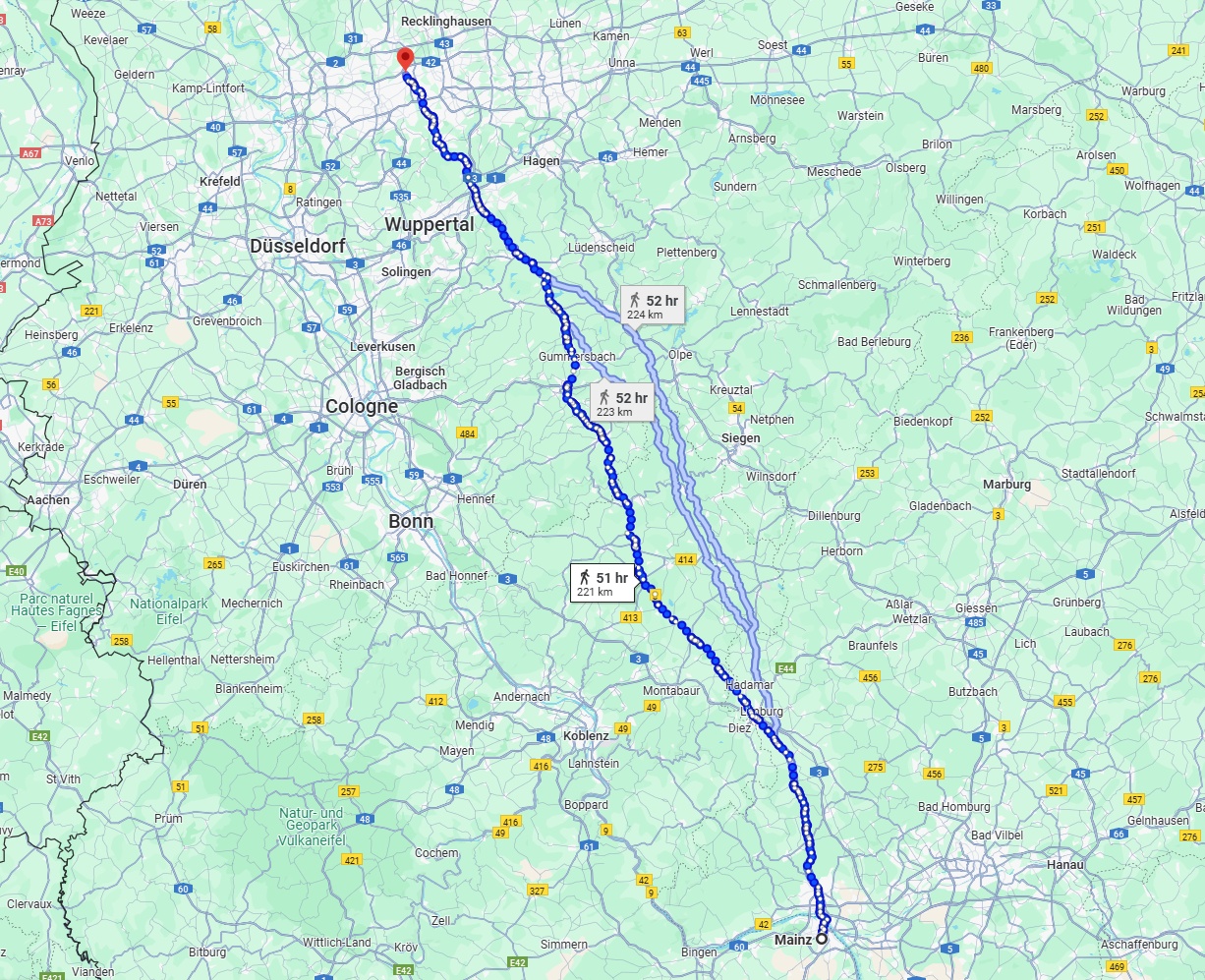 Anreise von Mainz Zu Gelsenkirchen Über 