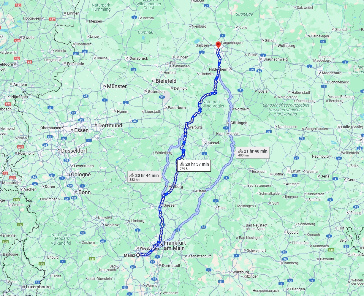Anreise von Mainz Zu Hannover Über 