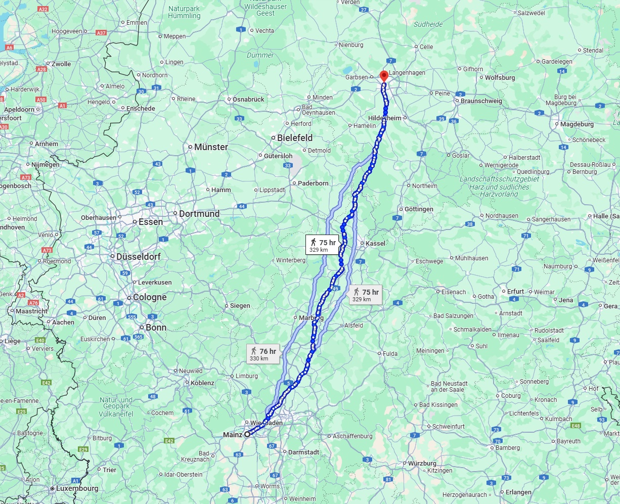 Anreise von Mainz Zu Hannover Über 
