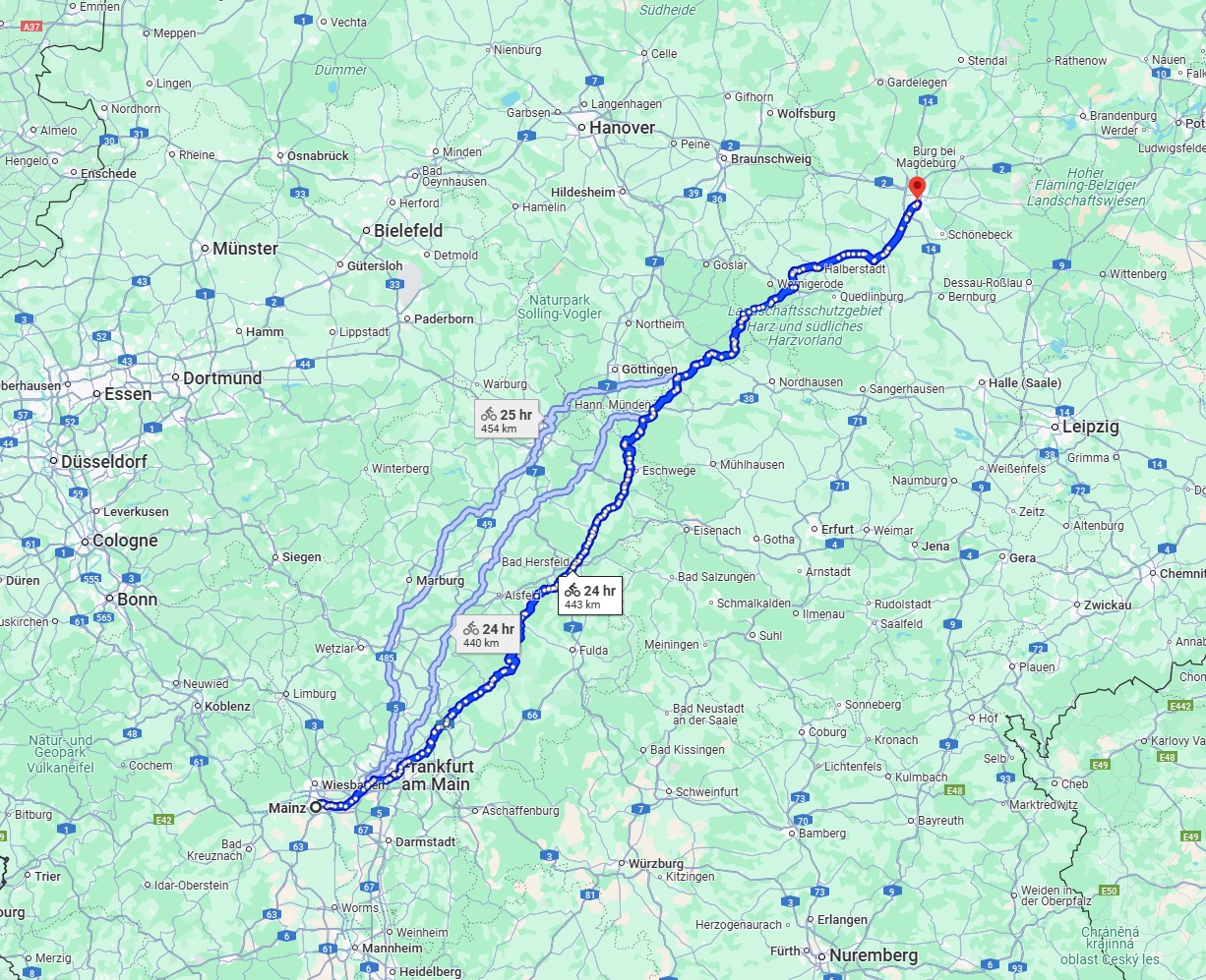 Anreise von Mainz Zu Magdeburg Über 