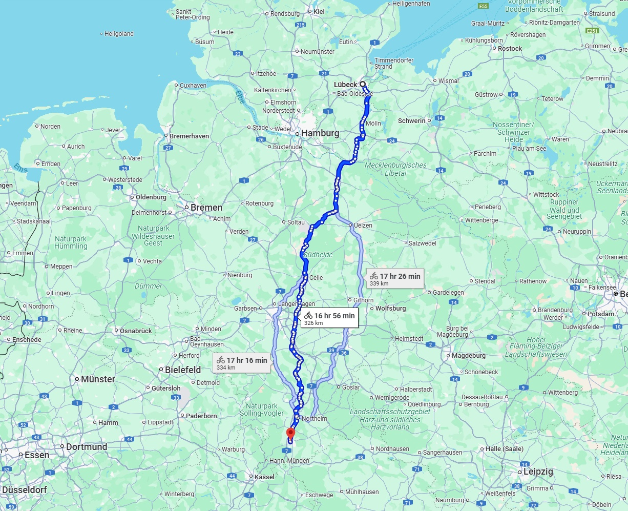 Anreise von Lübeck Zu Göttingen Über 