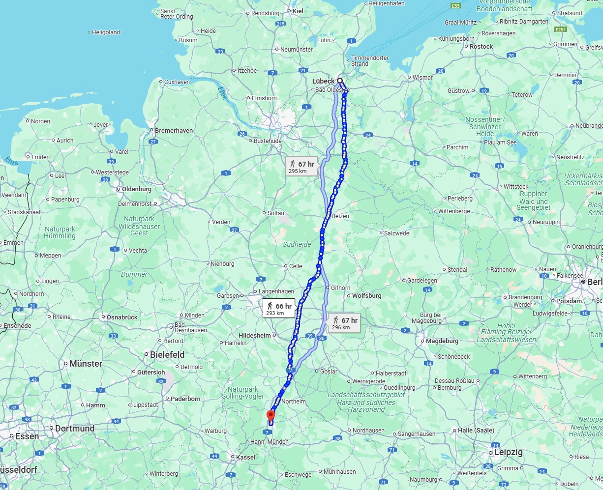 Anreise von Lübeck Zu Göttingen Über 