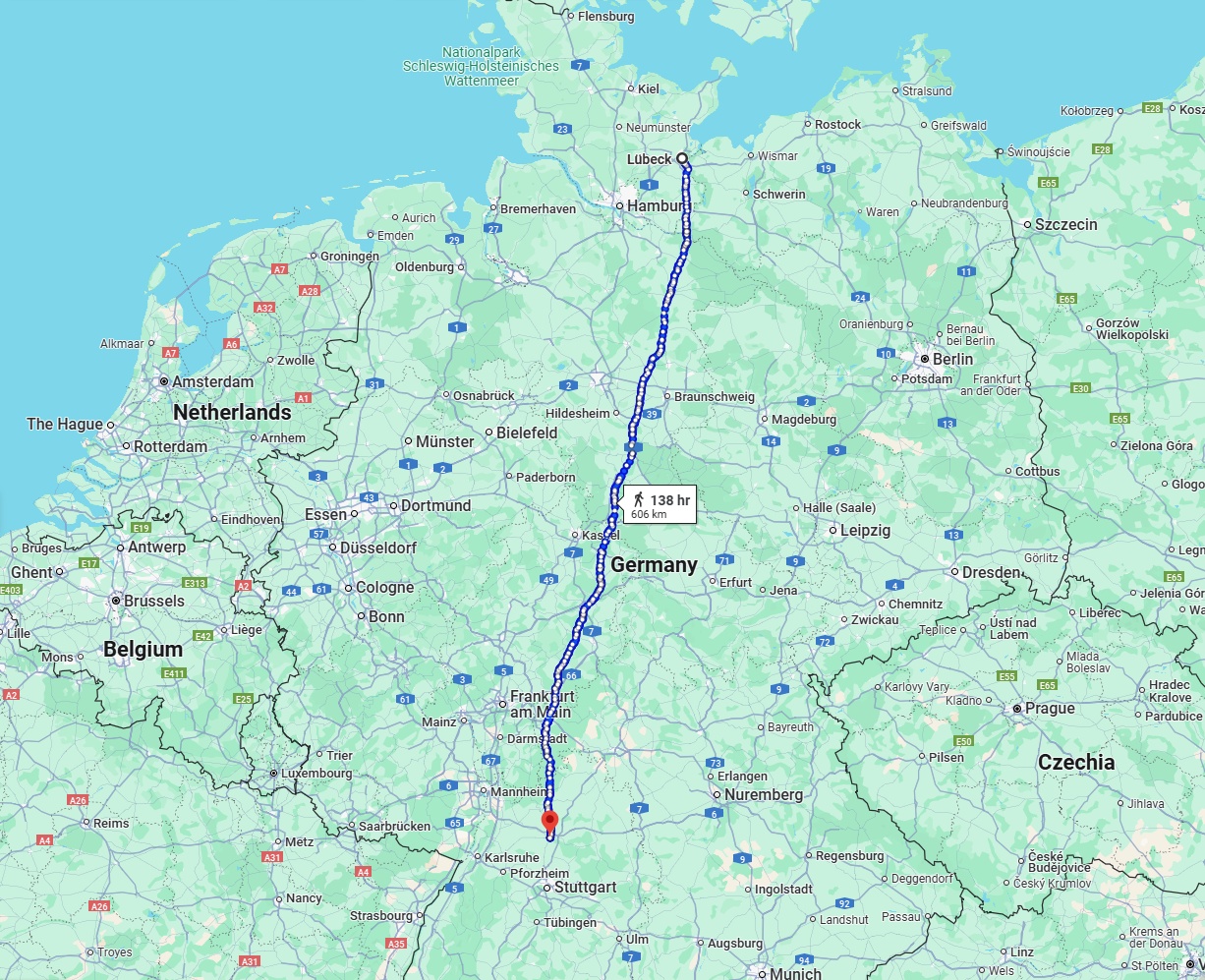 Anreise von Lübeck Zu Heilbronn Über 