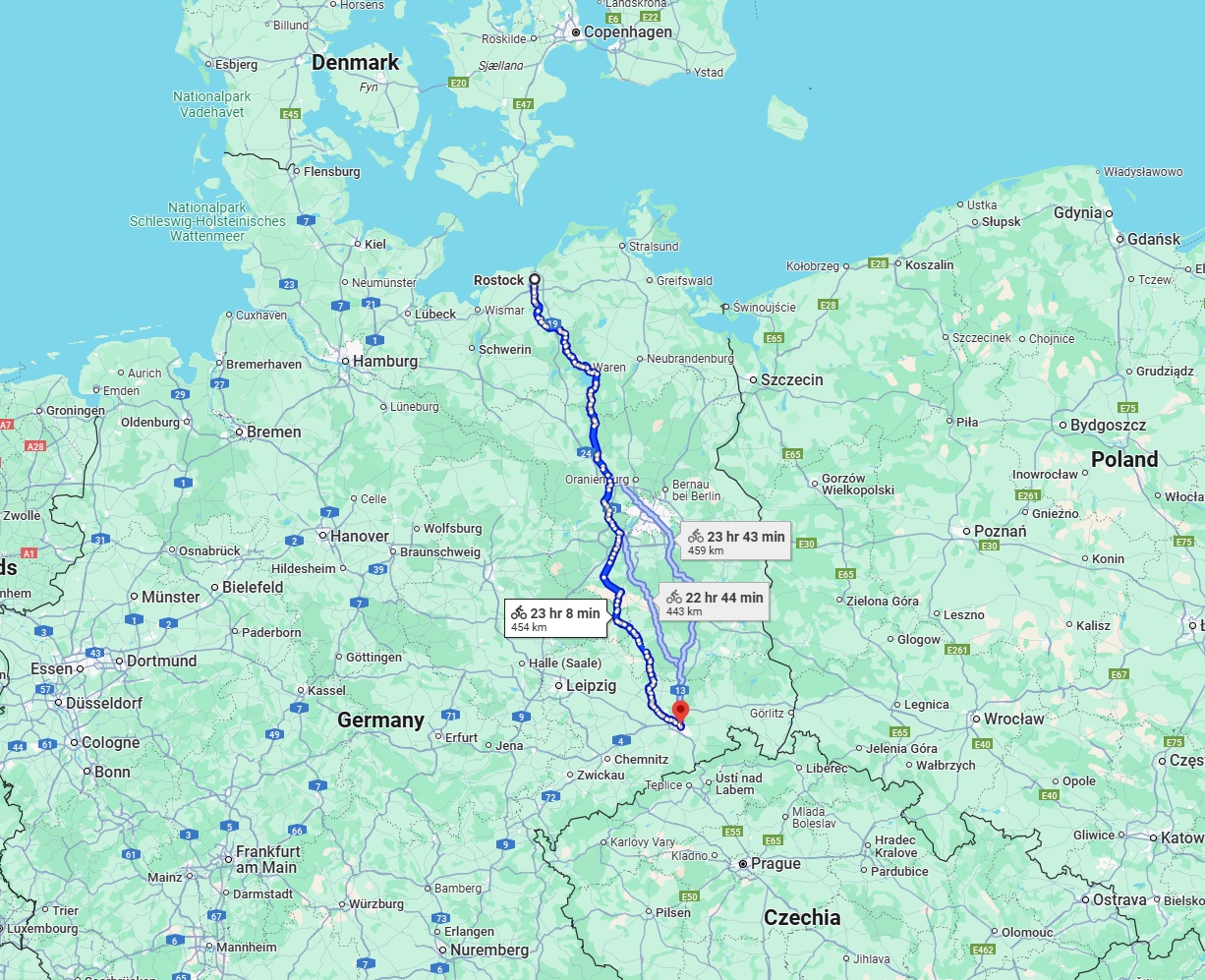 Anreise von Rostock Zu Dresden Über 