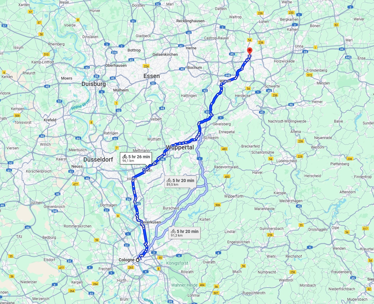 Anreise von Köln Zu Dortmund Über 