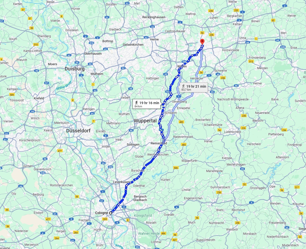 Anreise von Köln Zu Dortmund Über 