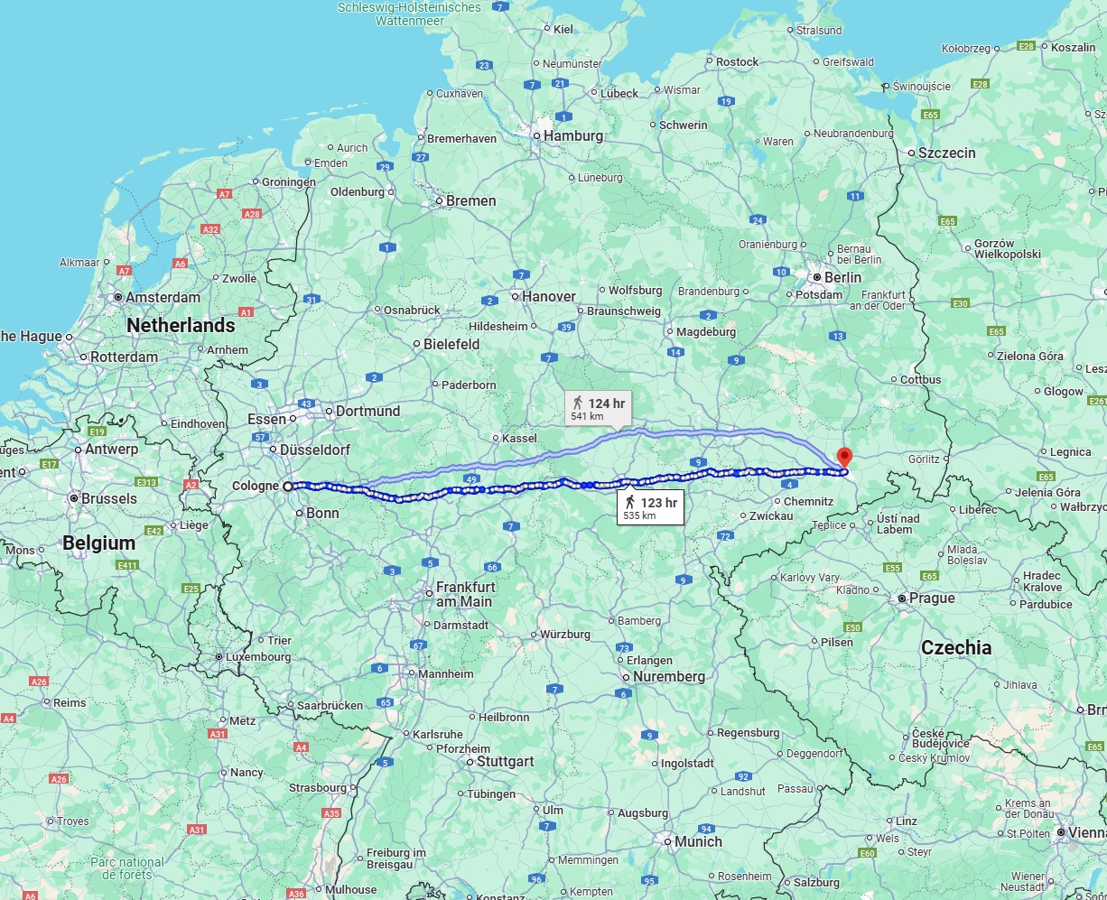 Anreise von Köln Zu Dresden Über 