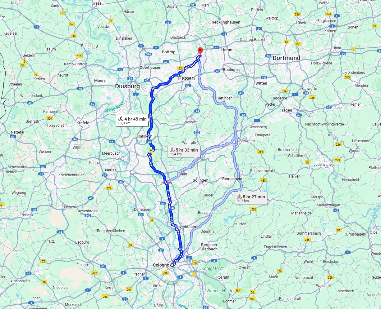 Anreise von Köln Zu Gelsenkirchen Über 