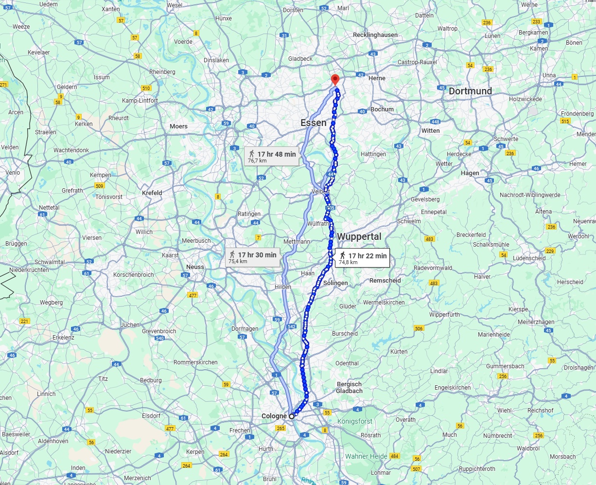 Anreise von Köln Zu Gelsenkirchen Über 