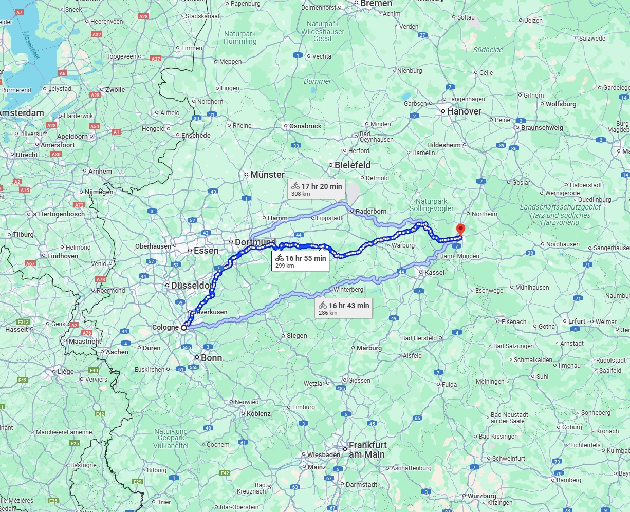 Anreise von Köln Zu Göttingen Über 