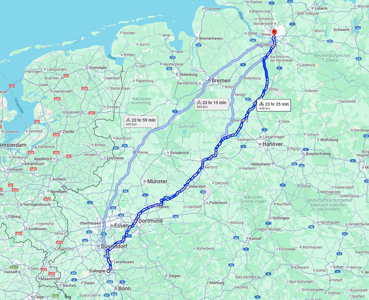 Anreise von Köln Zu Hamburg Über 