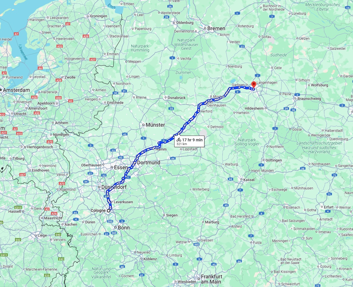Anreise von Köln Zu Hannover Über 