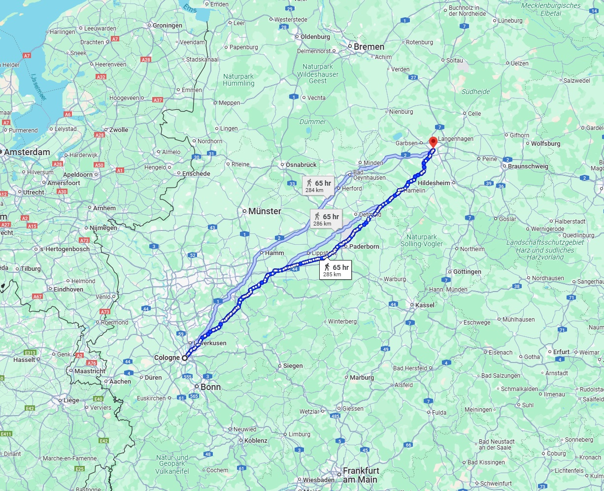 Anreise von Köln Zu Hannover Über 