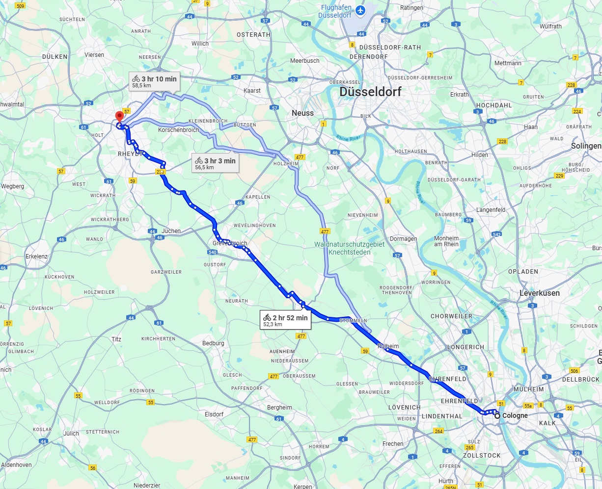 Anreise von Köln Zu Mönchengladbach Über 
