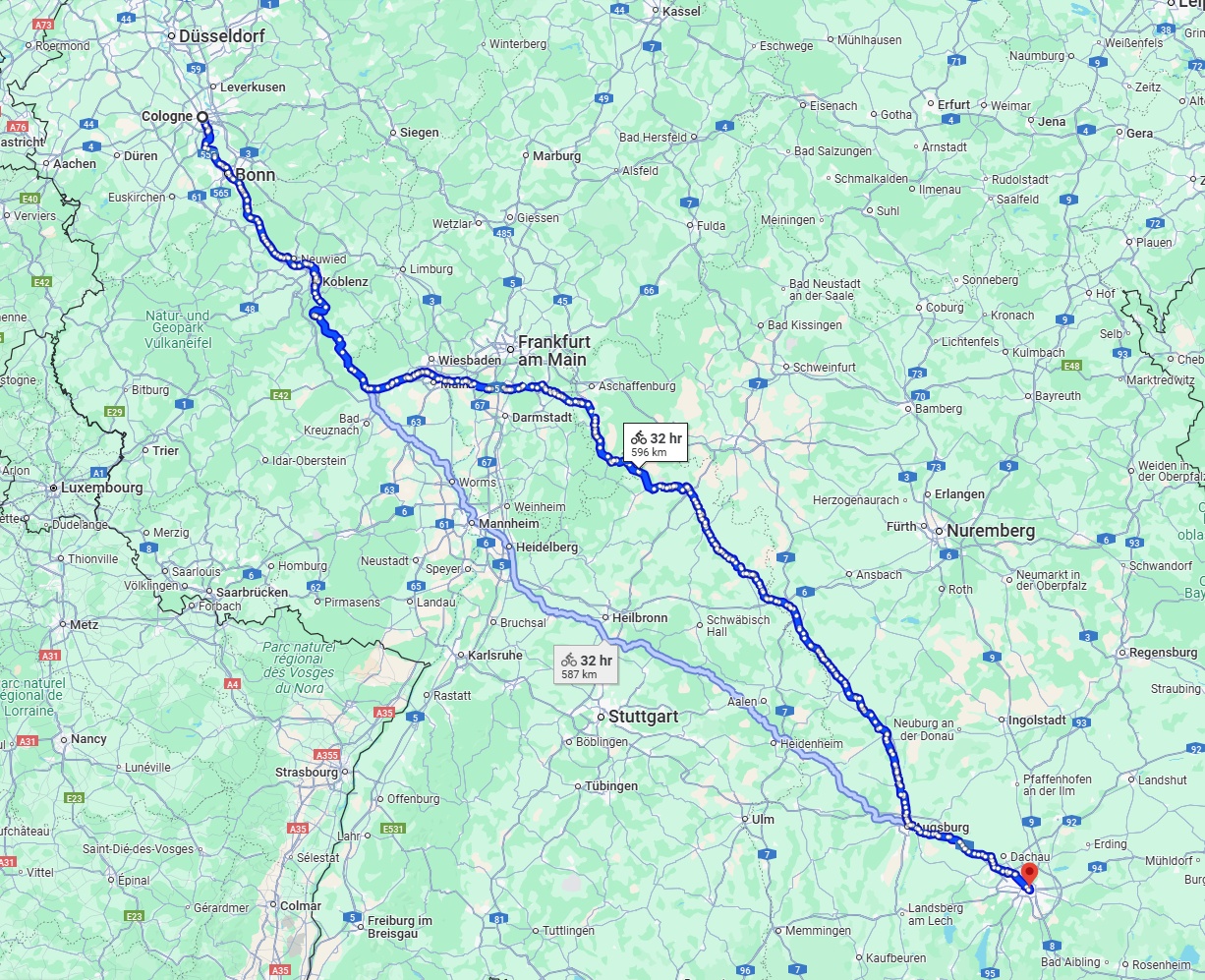 Anreise von Köln Zu München Über 