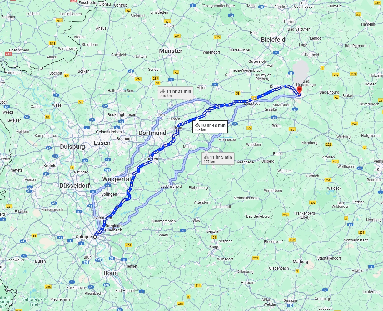 Anreise von Köln Zu Paderborn Über 