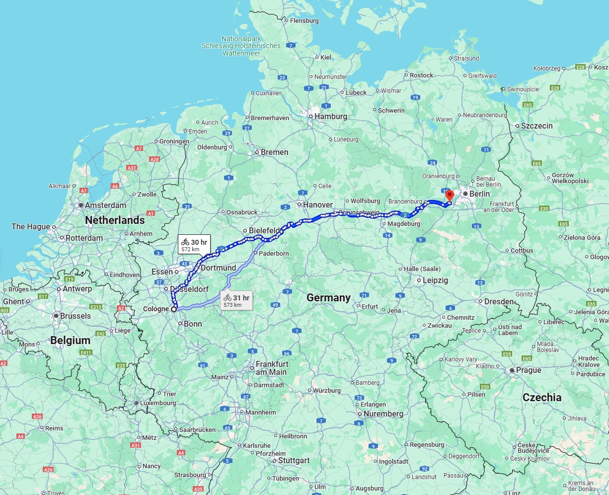 Anreise von Köln Zu Potsdam Über 