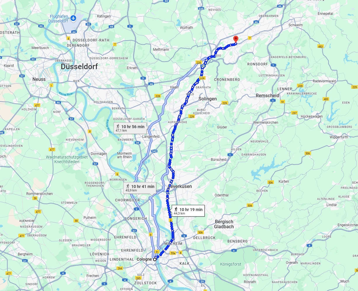 Anreise von Köln Zu Wuppertal Über 