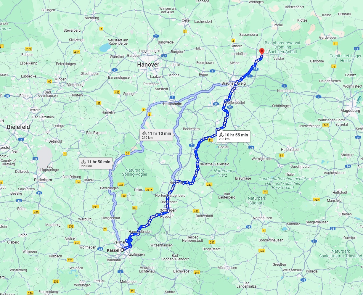 Anreise von Kassel Zu Wolfsburg Über 