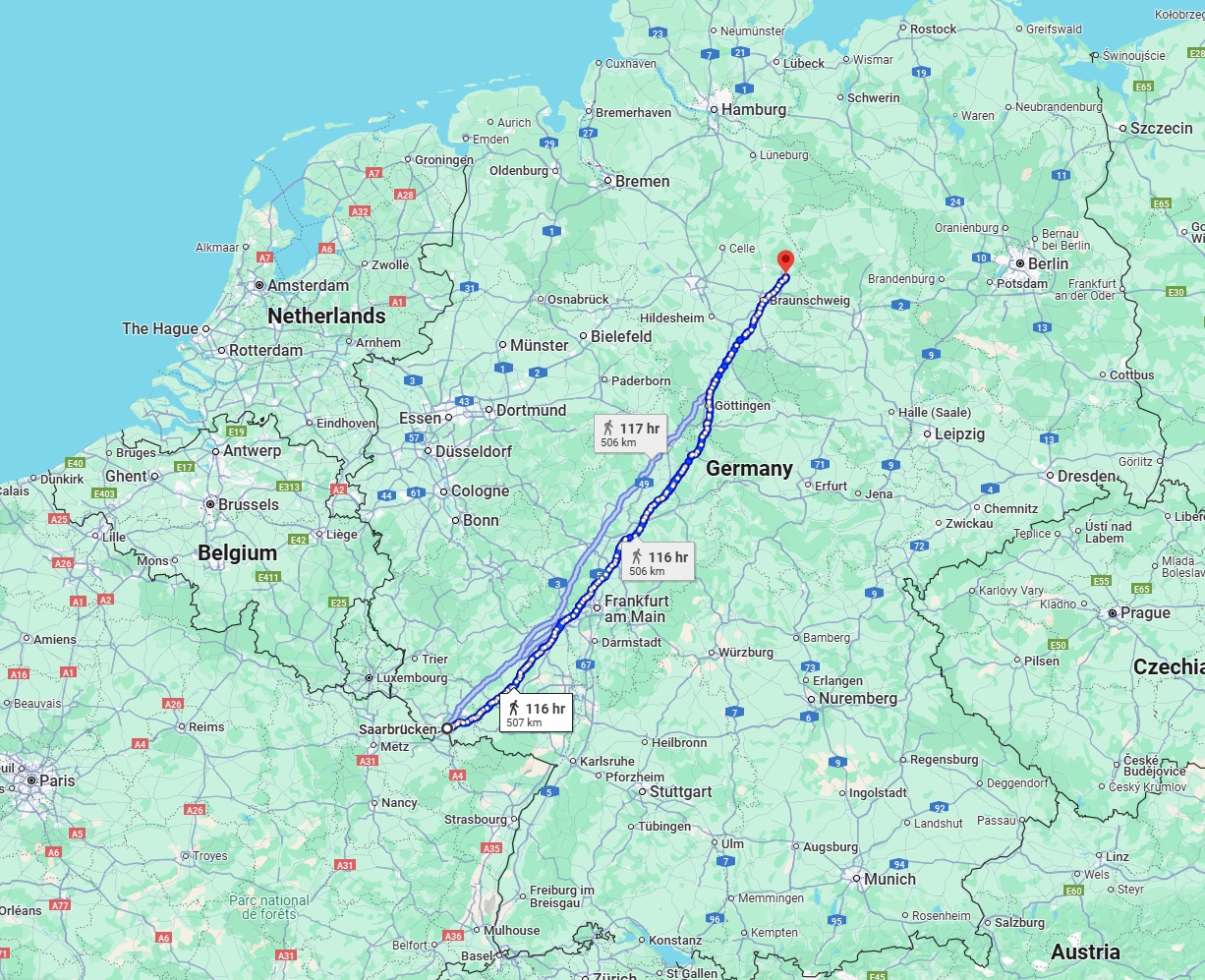 Anreise von Saarbrücken Zu Wolfsburg Über 