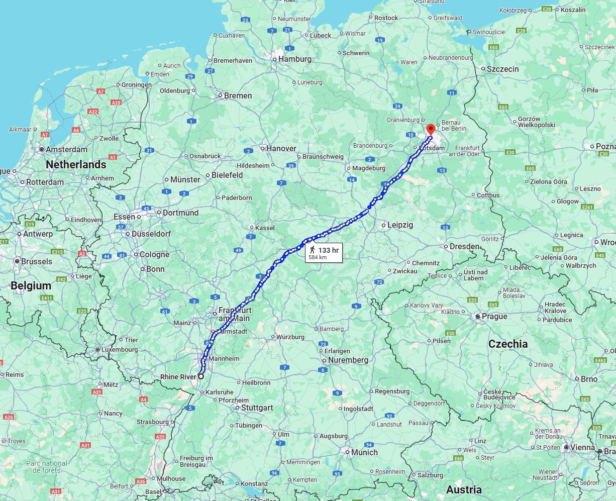 Anreise von Ludwigshafen am Rhein Zu Berlin Über 