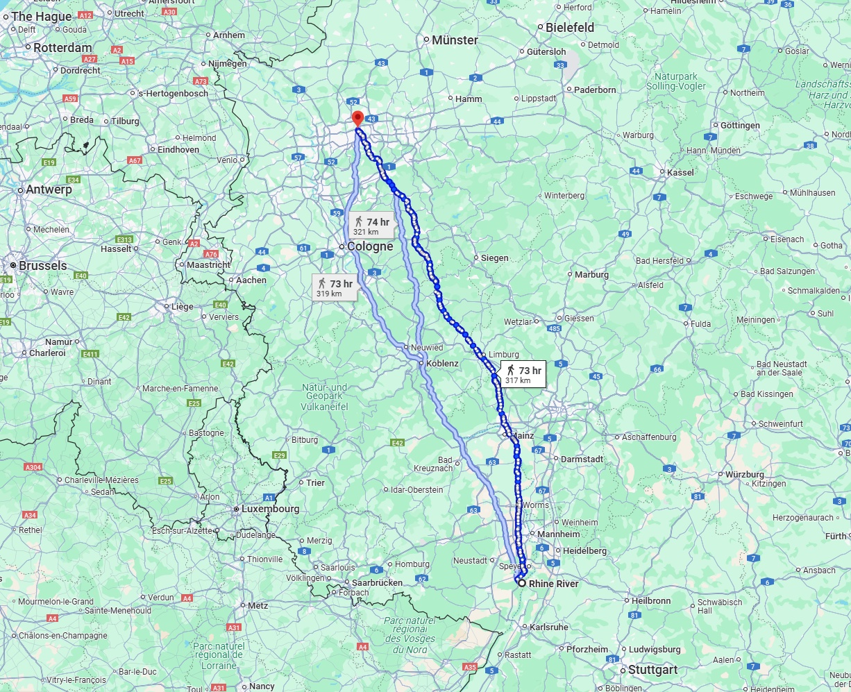 Anreise von Ludwigshafen am Rhein Zu Gelsenkirchen Über 