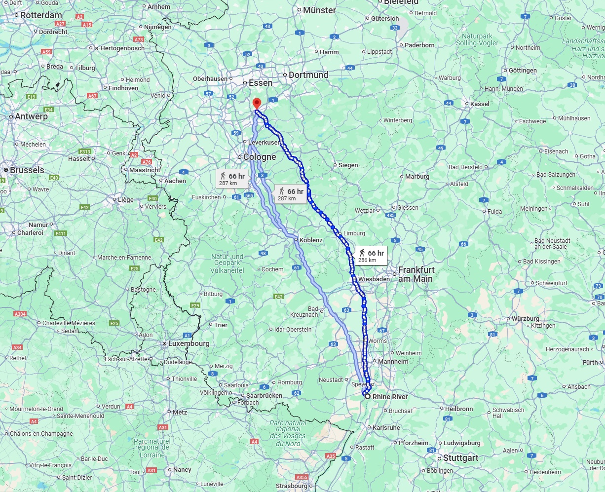 Anreise von Ludwigshafen am Rhein Zu Wuppertal Über 