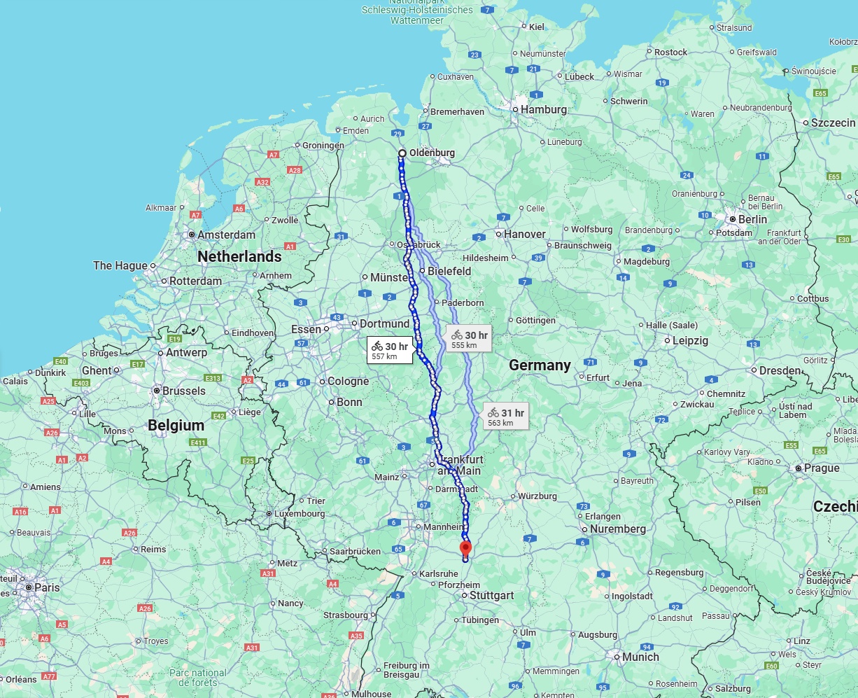 Anreise von Oldenburg Zu Heilbronn Über 