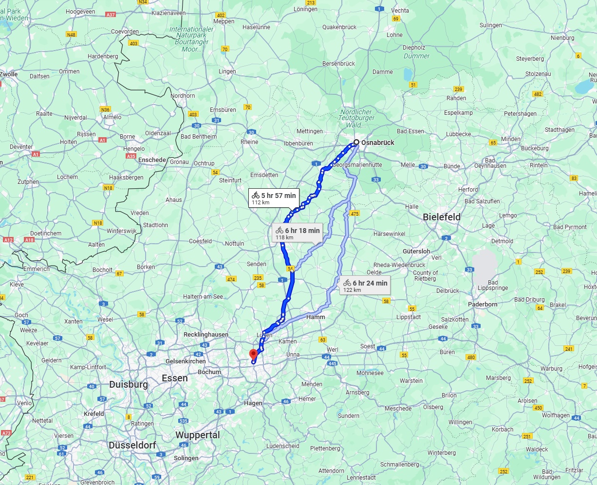 Anreise von Osnabrück Zu Dortmund Über 