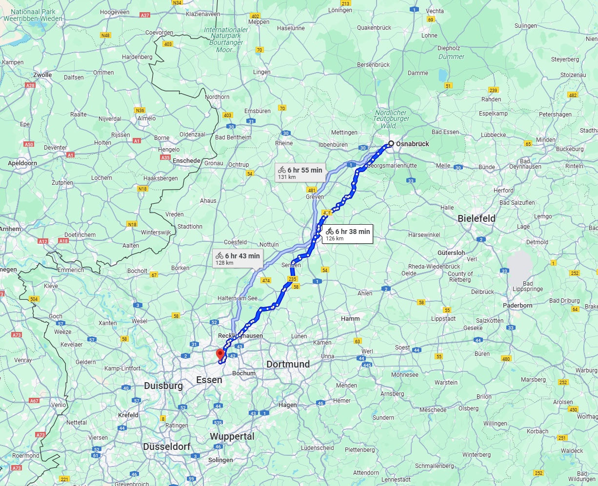 Anreise von Osnabrück Zu Gelsenkirchen Über 