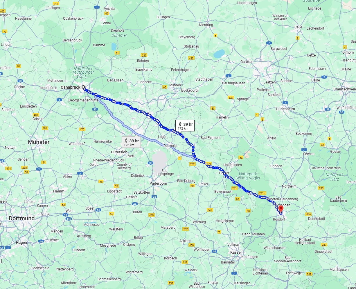 Anreise von Osnabrück Zu Göttingen Über 