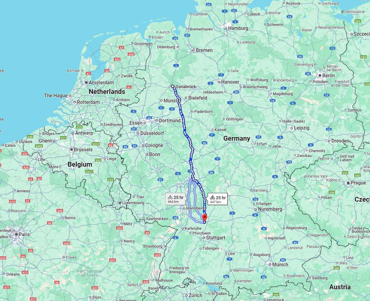 Anreise von Osnabrück Zu Heilbronn Über 