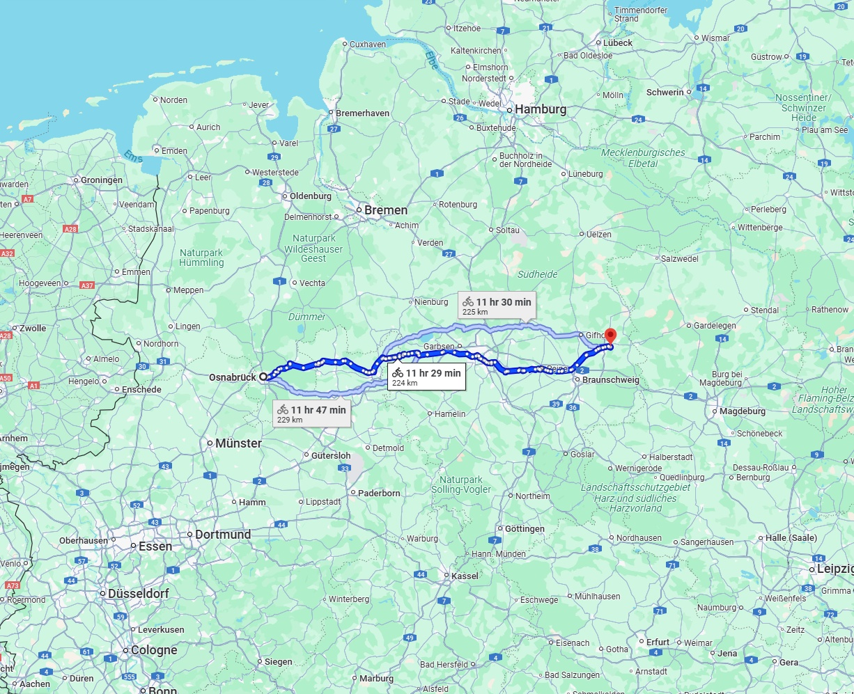 Anreise von Osnabrück Zu Wolfsburg Über 