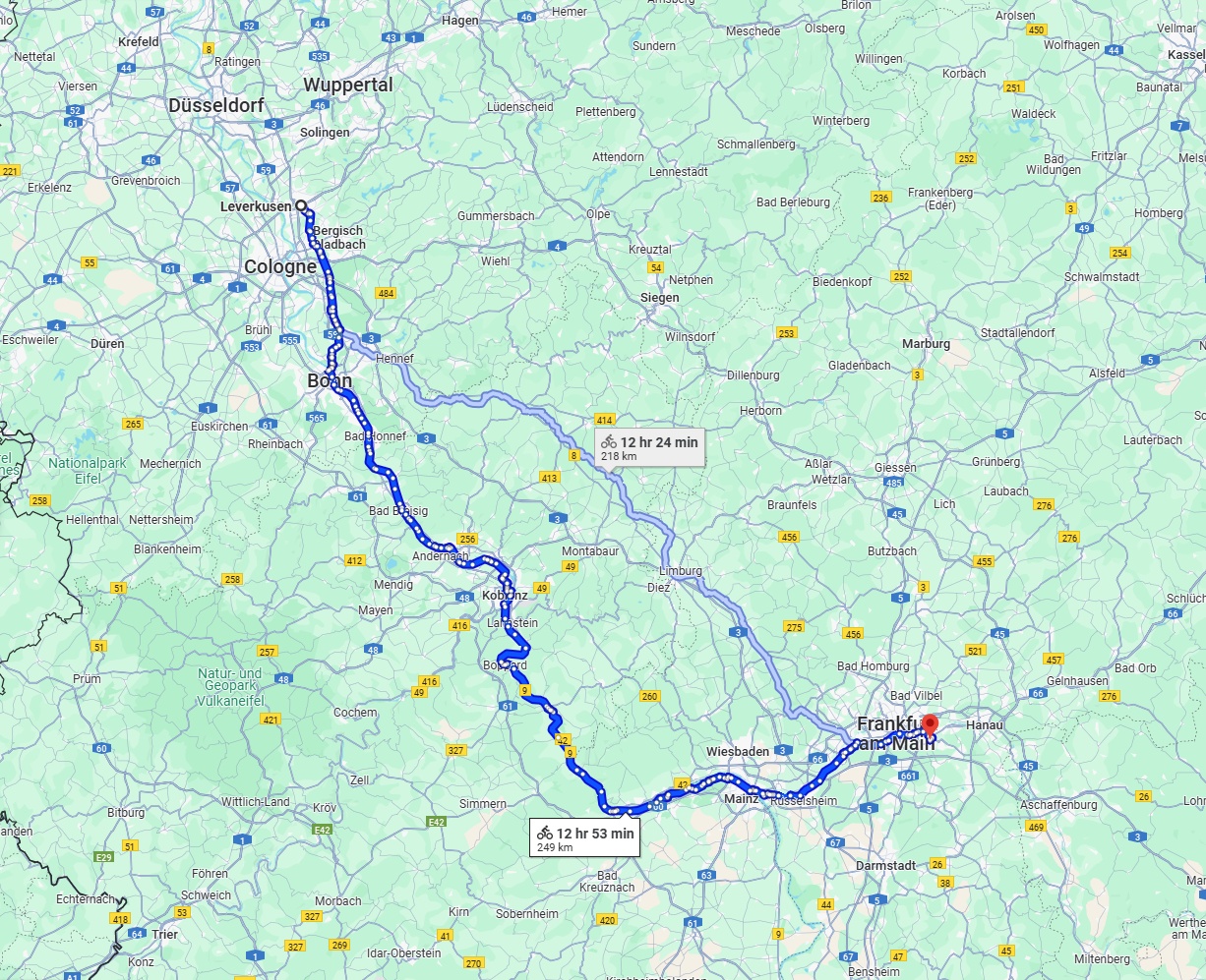 Anreise von Leverkusen Zu Offenbach am Main Über 