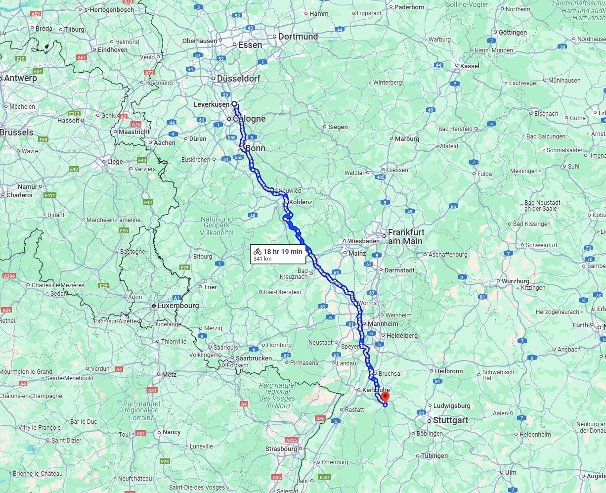 Anreise von Leverkusen Zu Pforzheim Über 