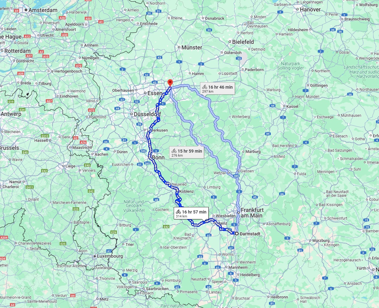 Anreise von Darmstadt Zu Dortmund Über 